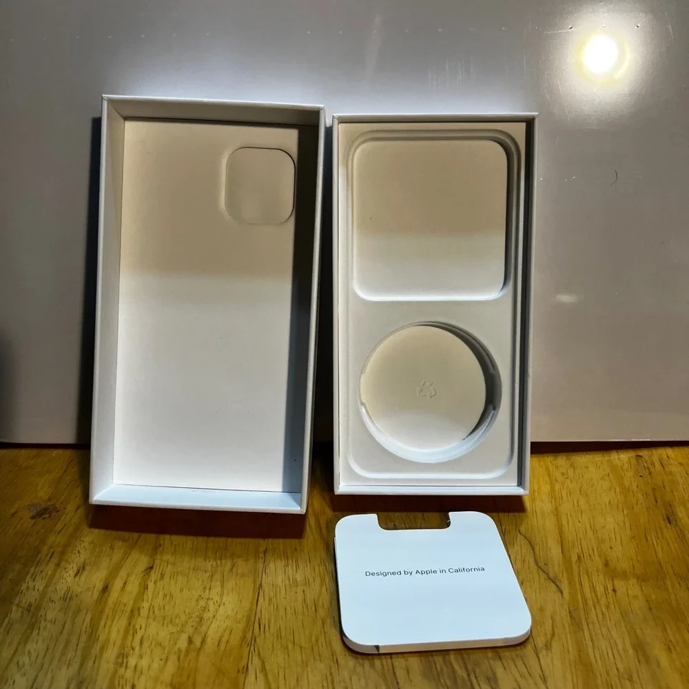 Apple 64GB iPhone 12 Box Only Purple A2172 MJN13LL/A Packaging